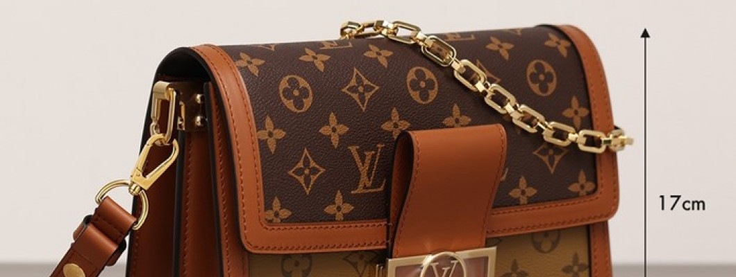 Ellebag’s 1:1 Replica of Louis Vuitton M45555 Dauphine 25cm Handbag(2024 Dec Updated)