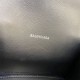 Balenciaga Hourglass XS Small 19 Croc-Embossed Black Black Hardware 19x8x21cm