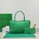 BOTTEGA VENETA SLIP Tote Large 36 Lambskin Green 36x24x12cm​1​ Full Leather