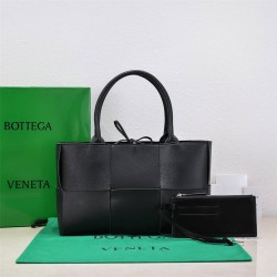 BOTTEGA VENETA SLIP Tote Large 36 Lambskin Black 36x24x12cm​2​ Full Leather