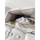 BOTTEGA VENETA Cassette Chain Padded Cassette White Gold Buckle Medium 26 Size: 26x18x6cm Full Leather