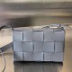 BOTTEGA VENETA Cassette 23 Medium Gray 23x15x5cm Full Leather