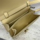 Celine Teen Box Polished Calfskin Light Yellow Gold Hardware 18x15x6cm