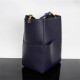 Celine SEAU SANGLE Large Grained Calfskin Black 23 x 33 x 17cm