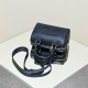 Celine Voyage Triomphe Embossed Black Gold Hardware Model: 197583 Size: 19.5x14x7cm