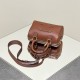 Celine Voyage Triomphe Embossed Brown Gold Hardware Model: 197583 Size: 19.5x14x7cm