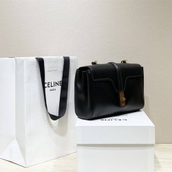 Celine Teen Soft 16 Black Model: 196853 Size: 23x15x9cm