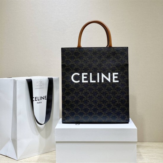 Celine Triomphe Canvas Cabas Tote 28.5 Model: 191542 Size: 28.5x33x8cm