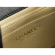 Chanel Classic Flap bag 23C 18 Gold Ball, Black with gold hardware, lambskin, Hass Factory leather, yellow interior, 18x13x7cm.