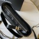 Chanel Gabrielle Hobo Black with Gold Hardware New Alphabet Shoulder Strap Lamb Leather Hass Factory leather 28cm