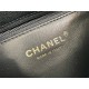 Chanel Classic Flap bag Heart Shaped Black with Gold Hardware Medium Size 20 Caviar Leather Hass Factory leather 20cm