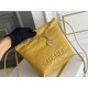 Chanel 23A Chanel 22 Mini Mango Yellow Gold Hardware Calfskin Leather Hass Factory leather 19x20x6cm