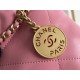 Chanel 23 Chanel 22 Mini Coral Pink Gold Hardware Calfskin Leather Hass Factory leather 19x20x6cm