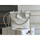 Chanel 23S Chanel 22 Mini White Gold Hardware Calfskin Leather Hass Factory leather 19x20x6cm