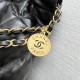 Chanel 22S Chanel 22 Bag Small Size 35 Black Gold Hardware Calfskin Leather Hass Factory leather 35cm