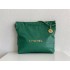 Chanel 22S Chanel 22 Bag Green Small Size 37 Gold Hardware Calfskin Leather Hass Factory leather 35x37x7cm