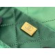 Chanel 22S Chanel 22 Bag Green Small Size 37 Gold Hardware Calfskin Leather Hass Factory leather 35x37x7cm