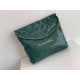 Chanel 22S Chanel 22 Bag Green Small Size 37 Gold Hardware Calfskin Leather Hass Factory leather 35x37x7cm