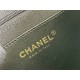 Chanel 23B Hobo Chain Bag, large size 29, black, lambskin, Hass Factory leather, gold-tone hardware, 18x29x2cm