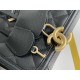 Chanel Classic Vanity Case Medium 21 in Black, Gold Hardware, Caviar Leather, Hass Factory Leather, Dimensions: 16x21x9cm.