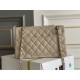 Chanel Classic Flap Bag in Small 23, Light Apricot, Champagne Gold Hardware, Caviar Leather, Hass Factory Leather, 23x15x6cm.