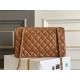 Chanel Classic Flap bag Medium 25 Caramel Gold Hardware Lambskin Hass Factory leather 25x16x7cm