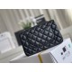 Chanel Classic Flap bag Mini 20 Black Silver Hardware Lambskin Hass Factory leather 13x20x6cm