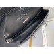 Chanel Classic Flap bag Medium 25 So Black All Black Lambskin Hass Factory leather 25x16x7cm