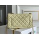 Chanel Classic Flap bag Mini 20 Light Yellow Gold Hardware Camellia Clasp Lambskin Hass Factory leather 13x20x6cm