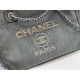 Chanel Beach Bag Light Blue Silver Hardware 38x32x18cm