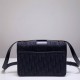 Dior 30 Montaigne Medium 24 Black Full Leather Model: 9008 Size: 24x6x17cm