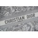 Dior Book Tote, Classic Grey Zoo Oblique Embroidery, Medium 36, Size: 36x27x16cm