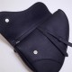 Dior 2023 New Men's Saddle, Black Full Leather, Style: 83146, Size: 20x28.6x5cm