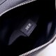 Dior 2023 New Men's Saddle, Black Full Leather, Style: 83146, Size: 20x28.6x5cm