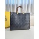 Fendi Sunshine Tote Large 35 Black 35x31x17cm