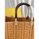 Fendi Sunshine Tote Large 35 Orange 35x31x17cm