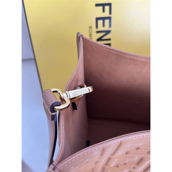 Fendi Sunshine Tote Large 35 Orange 35x31x17cm