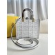 Fendi Sunshine Tote Small 22.5 White 22.5x22.5x12cm