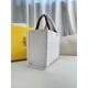 Fendi Sunshine Tote Small 22.5 White 22.5x22.5x12cm