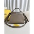 Fendi Peekaboo I See You Small 27 Gray Silver Clasp 27x20x11cm