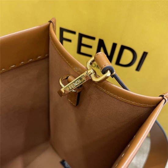 Fendi  Sunshine Tote Large 35 Brown 35x31x17cm