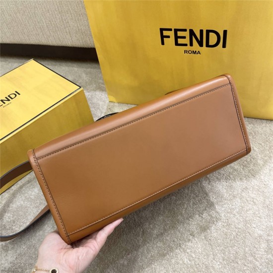 Fendi  Sunshine Tote Large 35 Brown 35x31x17cm