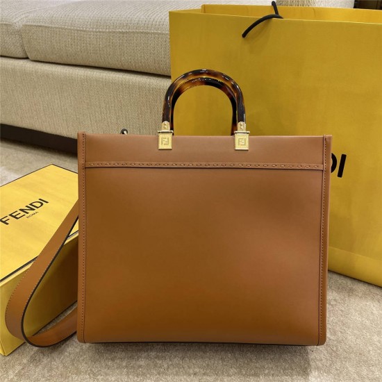 Fendi  Sunshine Tote Large 35 Brown 35x31x17cm