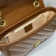 Gucci GG Marmont Small, 22, Brown, Gold Hardware, Size: 22x13x6cm, Model: 446744