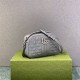 Gucci GG Marmont Geometric Medium, 24, Grey, Silver Hardware, Size: 24x13x7cm, Model: 443497