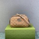 Gucci GG Marmont Geometric Medium, 24, Beige, Silver Hardware, Size: 24x13x7cm, Model: 443497