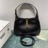 Gucci Jackie 1961, Full Leather, Imported Italian Leather, Small 27.5cm, Black, Gold Hardware, Size: 27.5x19x4cm, Model: 636706