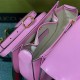 Gucci Bamboo 1947, Small 21cm, Pink, Gold Hardware, Size: 21x15x7cm, Model: 675797