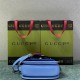 Gucci Bamboo 1947, Small 21cm, Blue, Gold Hardware, Size: 21x15x7cm, Model: 675797