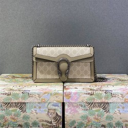 Gucci Beige White, Oatmeal Color, Dionysus, Model: 476432, Size: 16.5x10x4cm